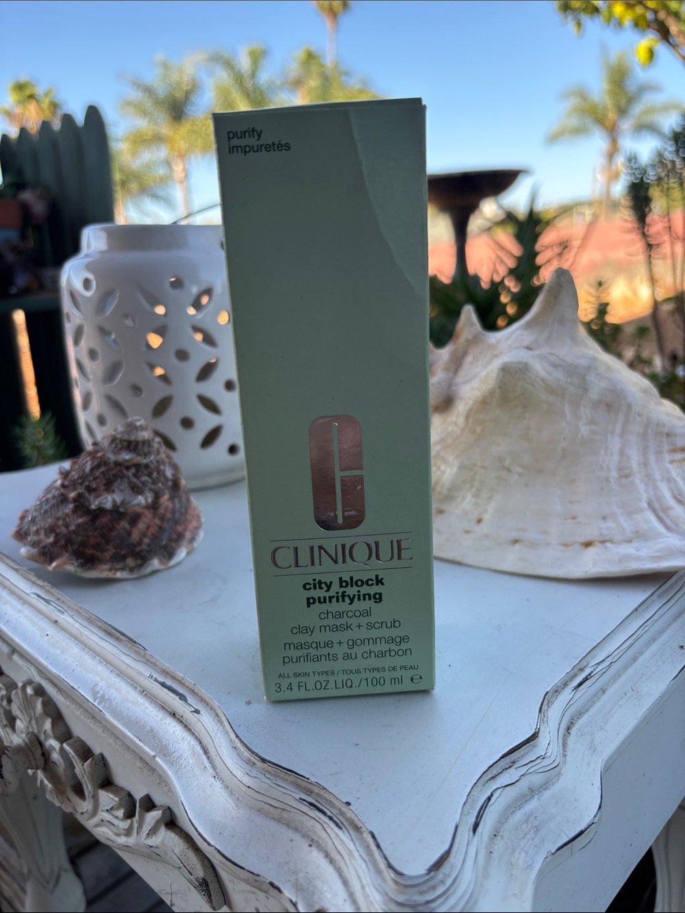 Clinique Purifying Clay Mask + Scrub — Light Green